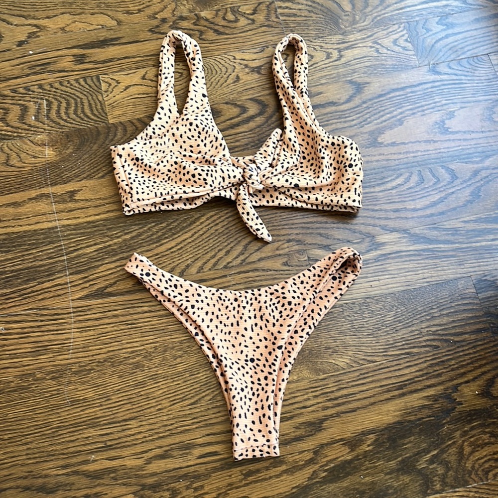 Cheetah Print Bikini